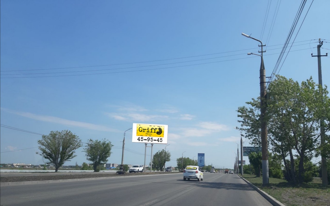 пр.Голикова, в районе 270м. от ул.Родькина  (разделительная полоса)